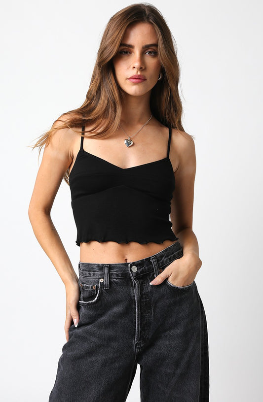 Demi Top Black