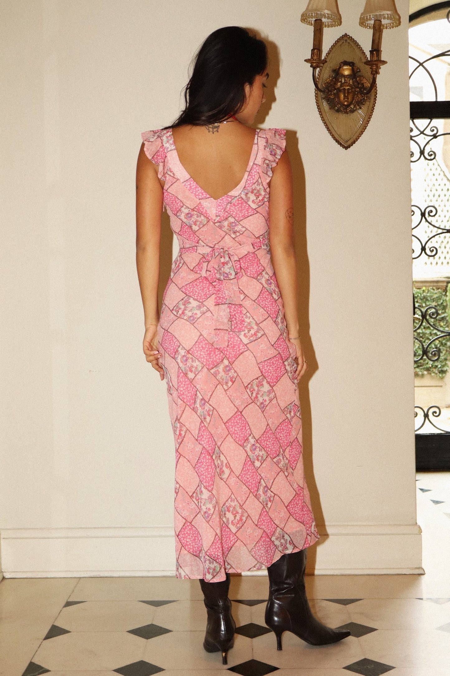 Pieced Together Dress