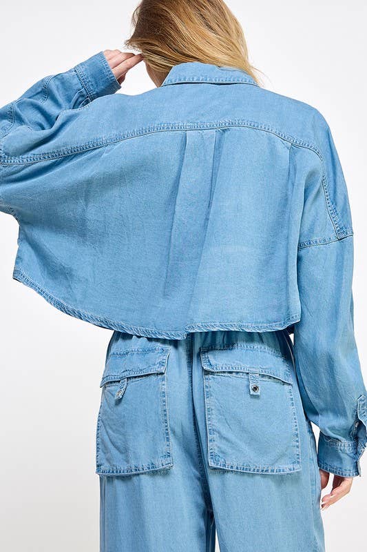 Frankie Denim Top