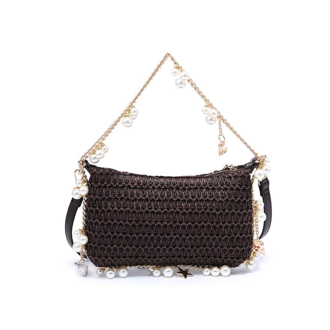 Steph Seashell Bag Chocolate