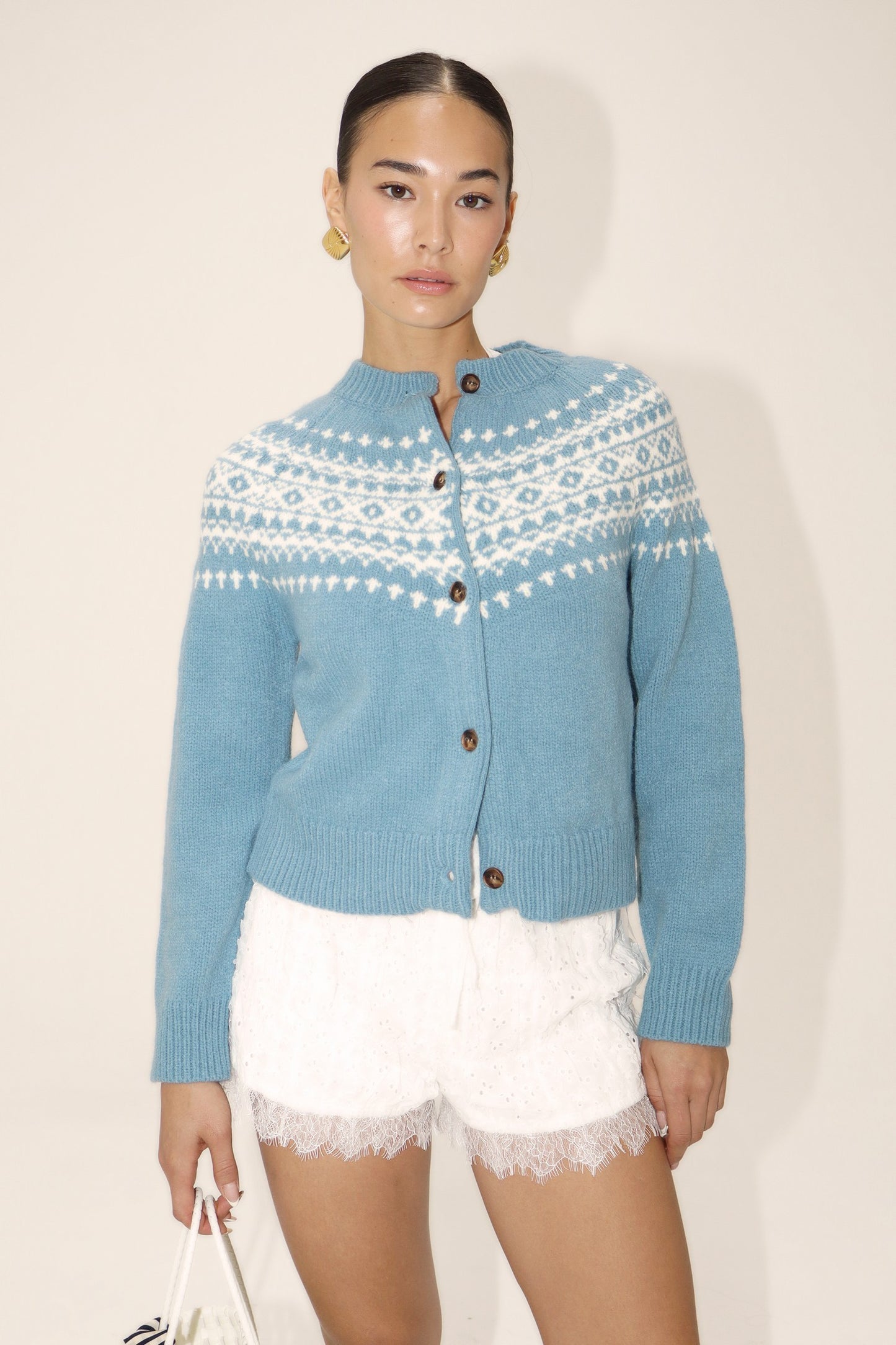 Boulder Cardigan Blue