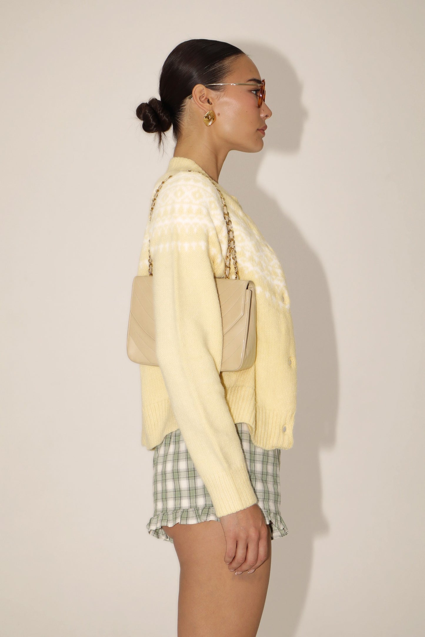 Boulder Cardigan Lemon