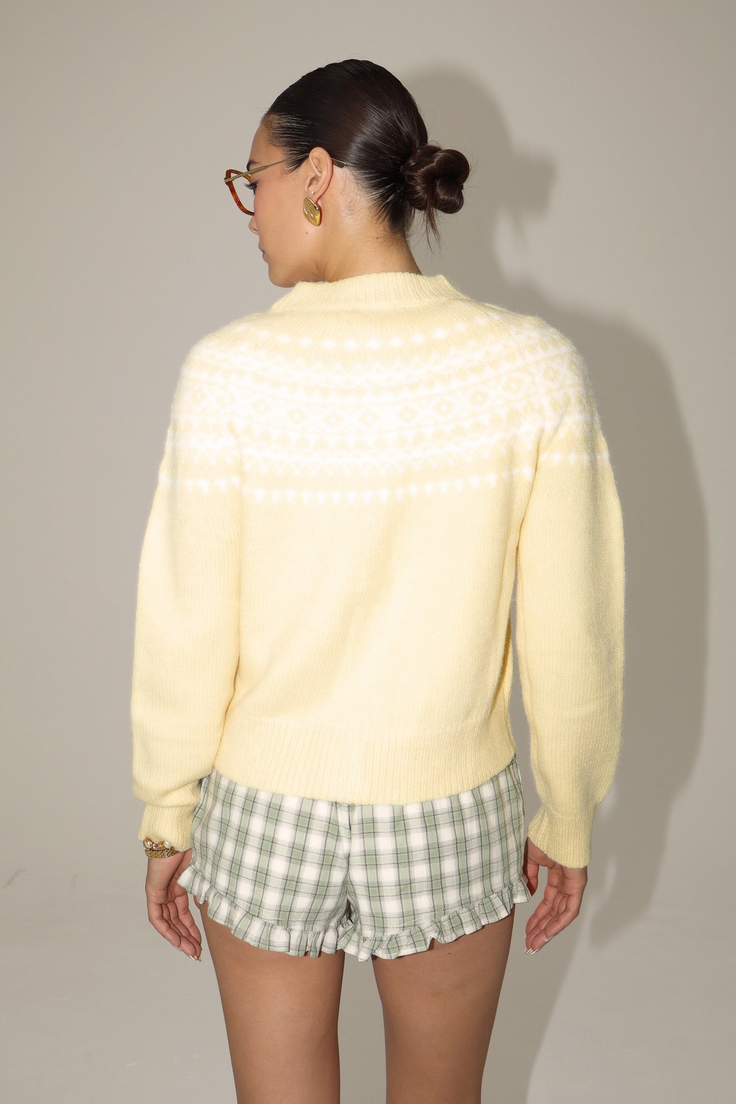 Boulder Cardigan Lemon