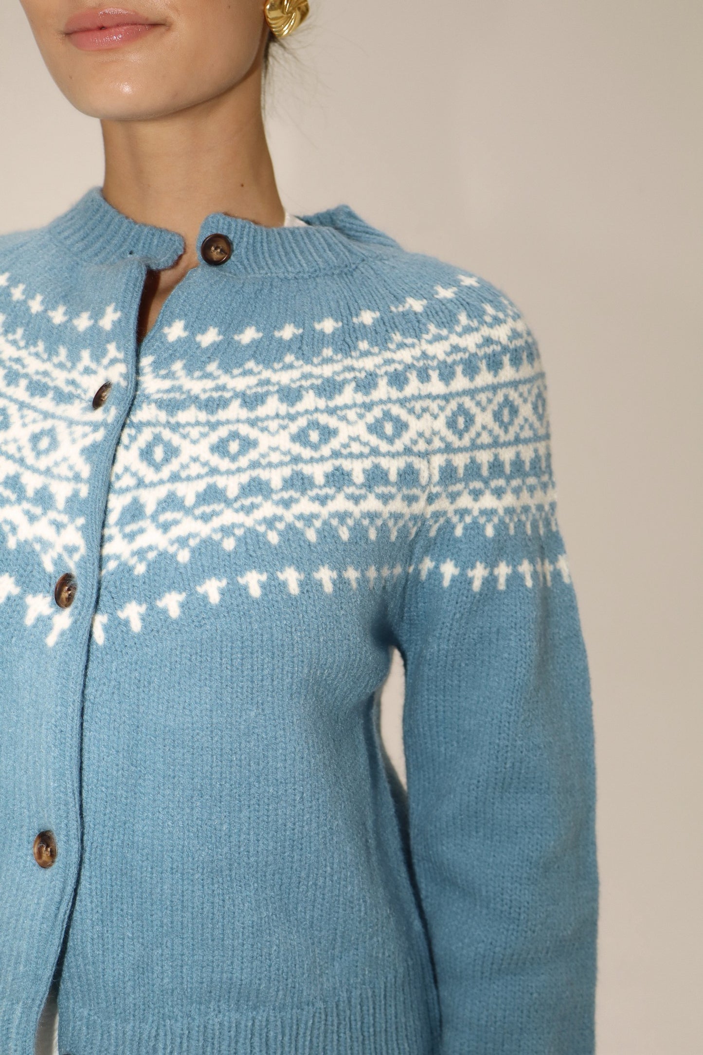 Boulder Cardigan Blue