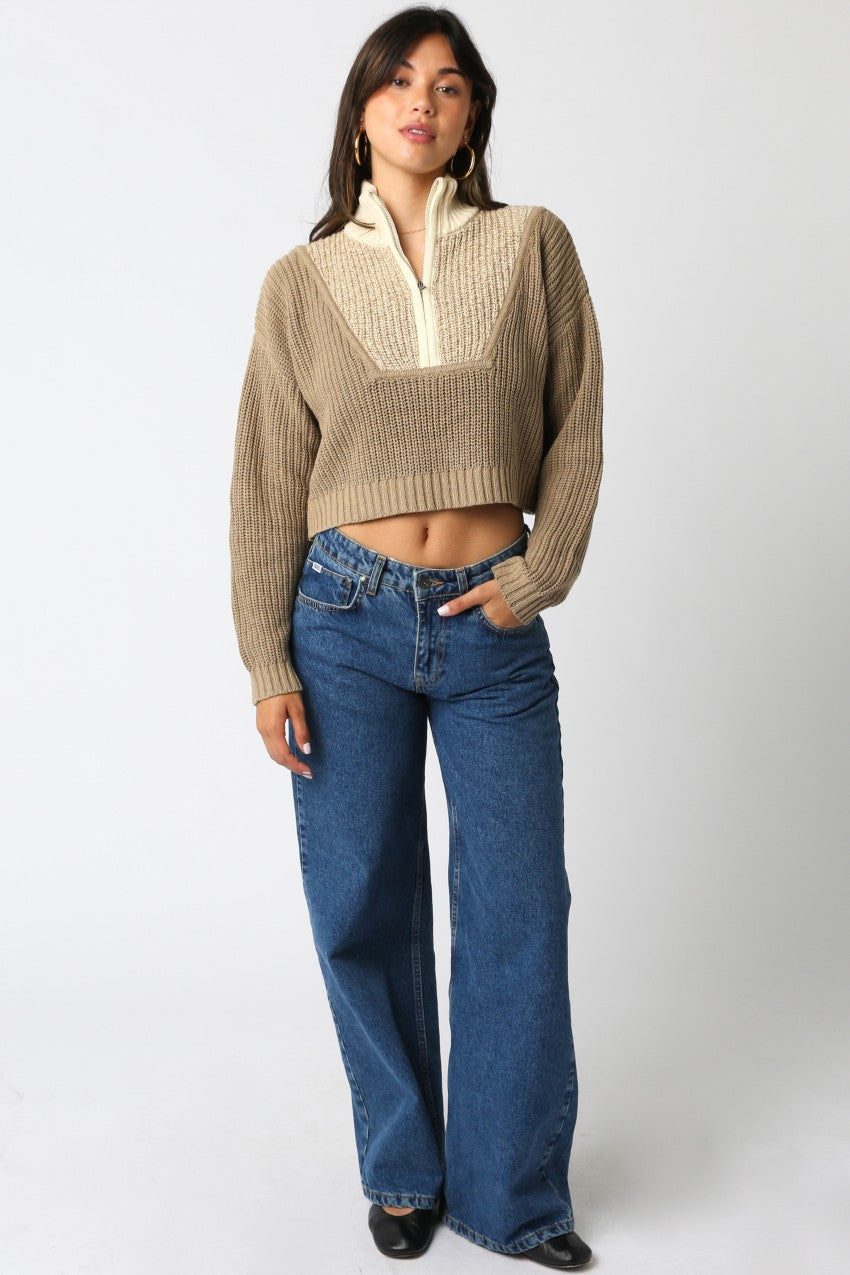 Claire Quarter Zip