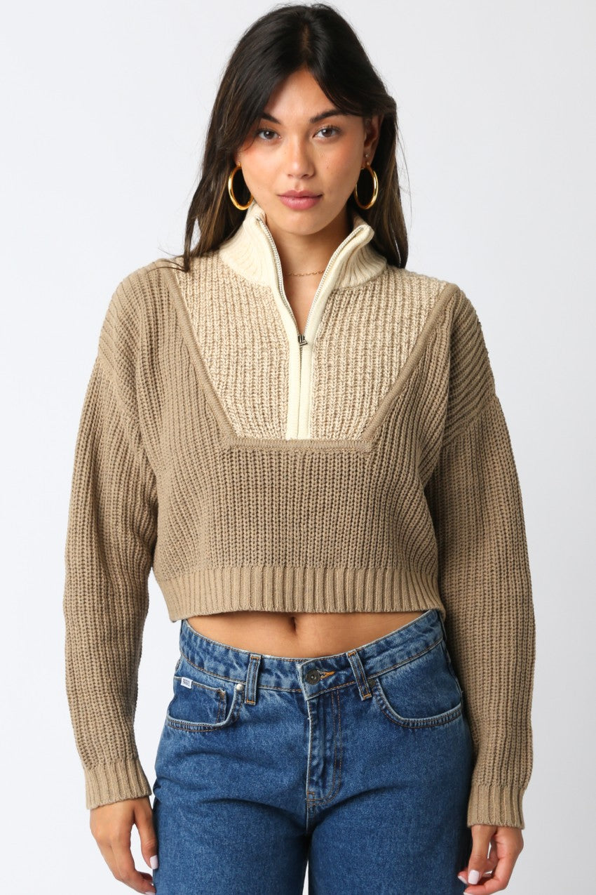 Claire Quarter Zip