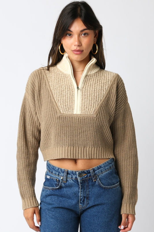 Claire Quarter Zip
