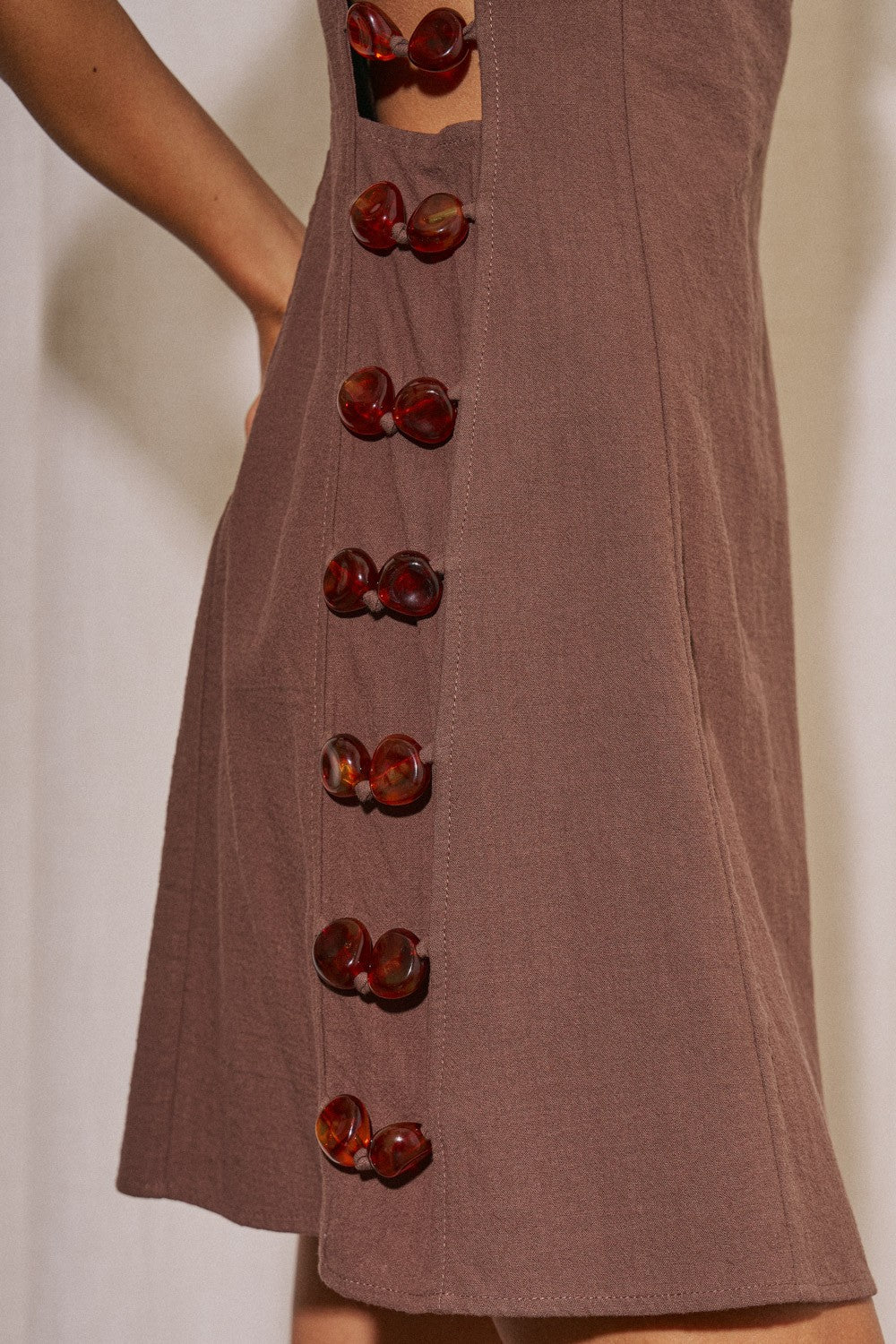 Leva Dress Chocolate