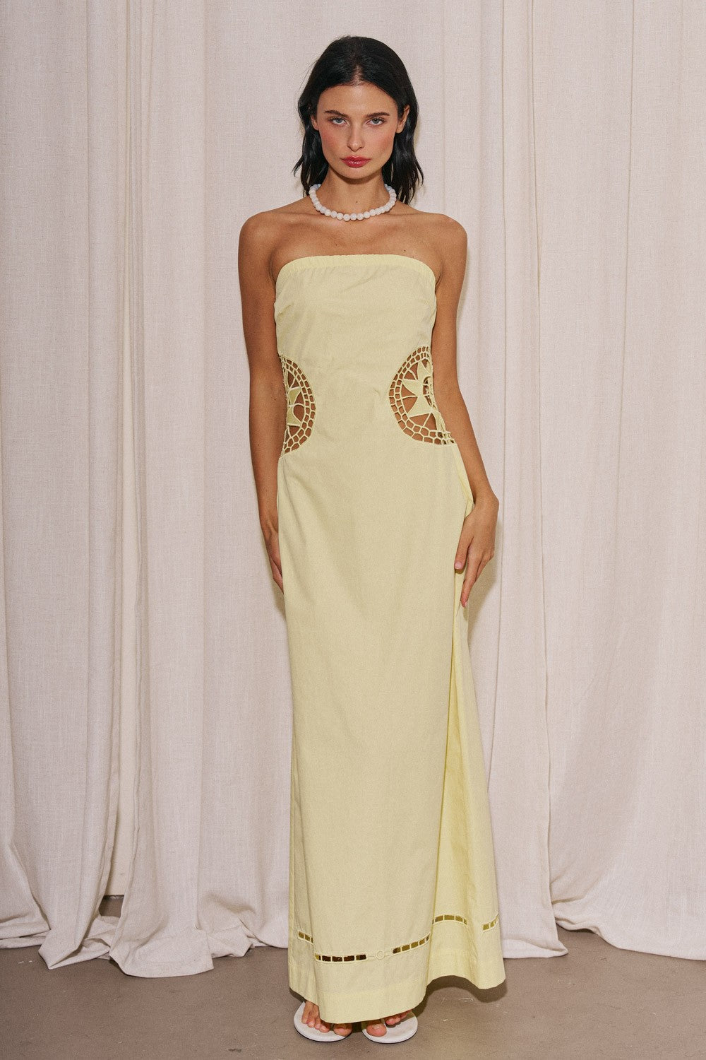 Cora Dress Yellow