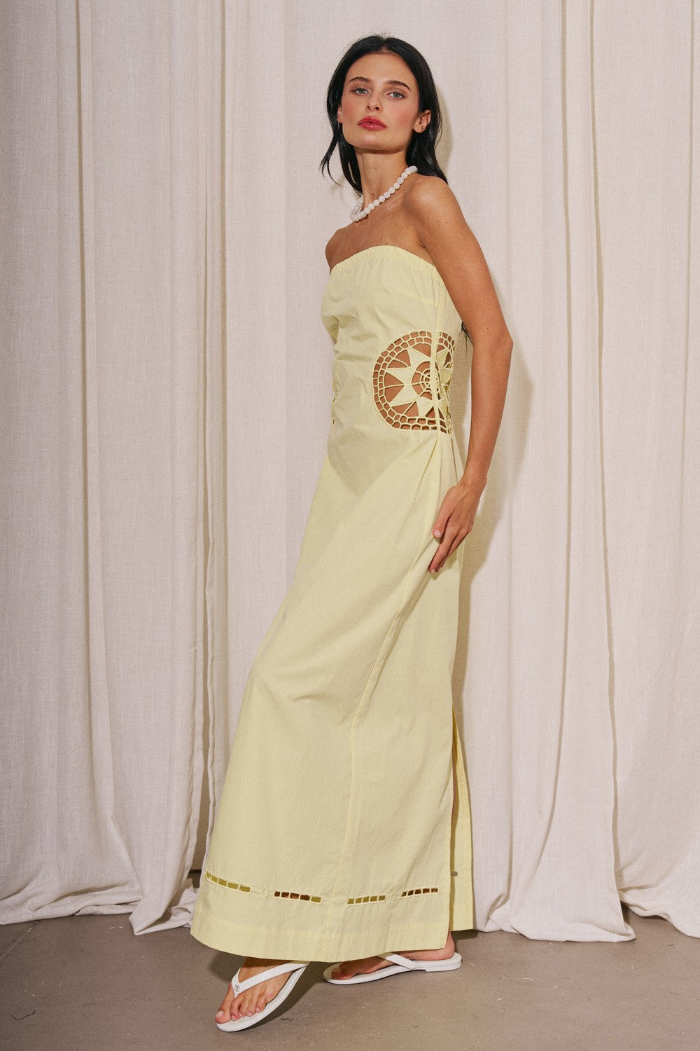 Cora Dress Yellow