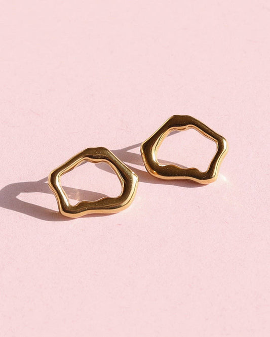 Felicity Liquid Circle Studs