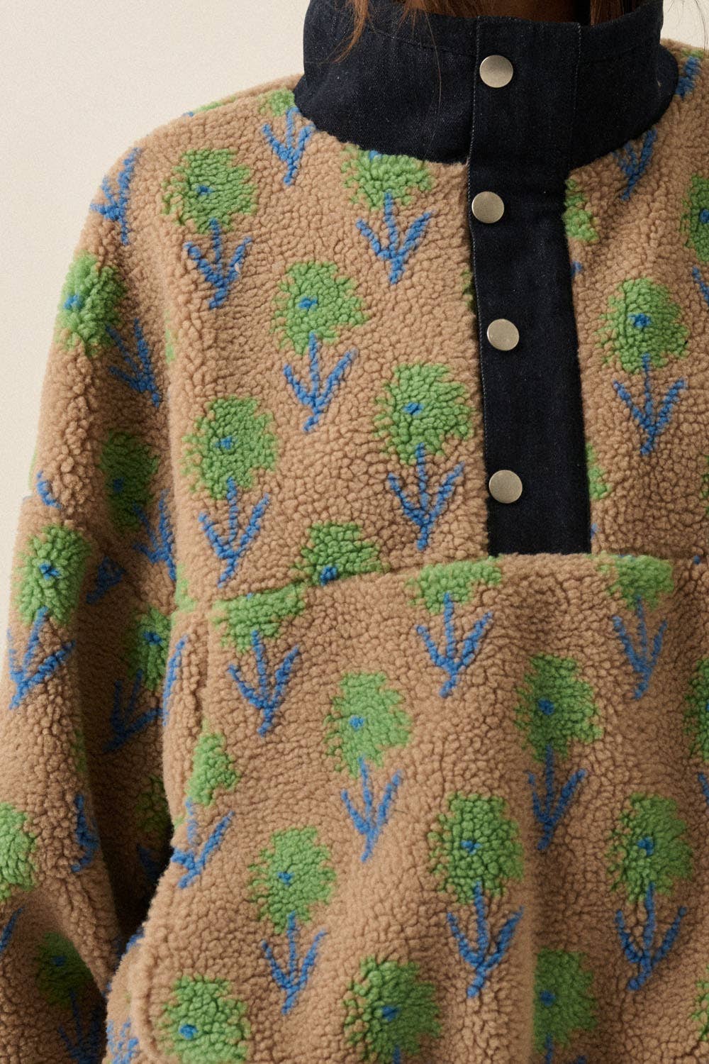 Maggie Sherpa Pullover