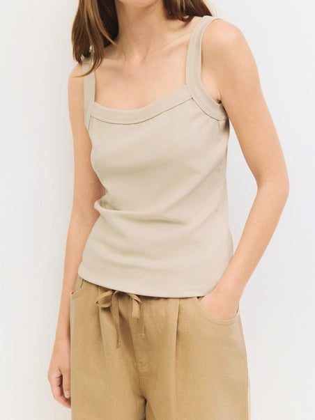 Shea Tank Beige