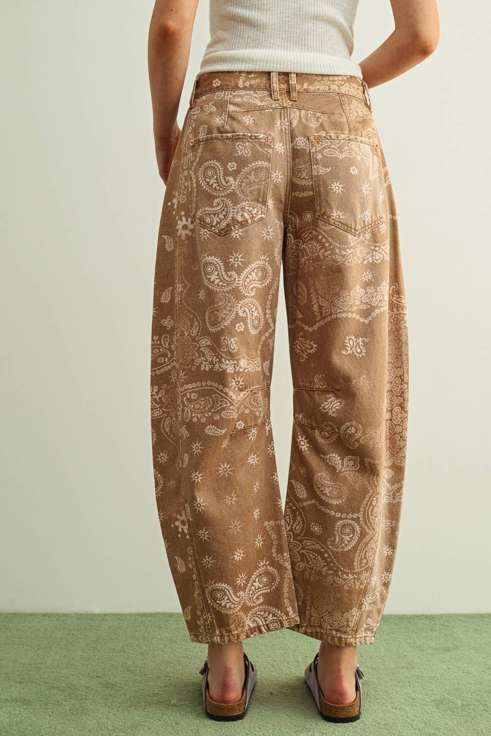 Paislee Barrel Pant