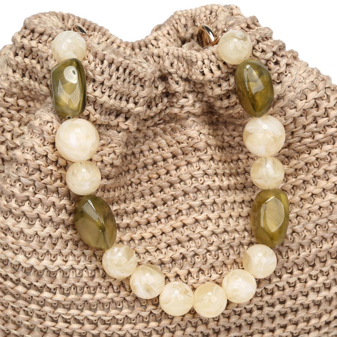 Emery Bucket Bag Natural