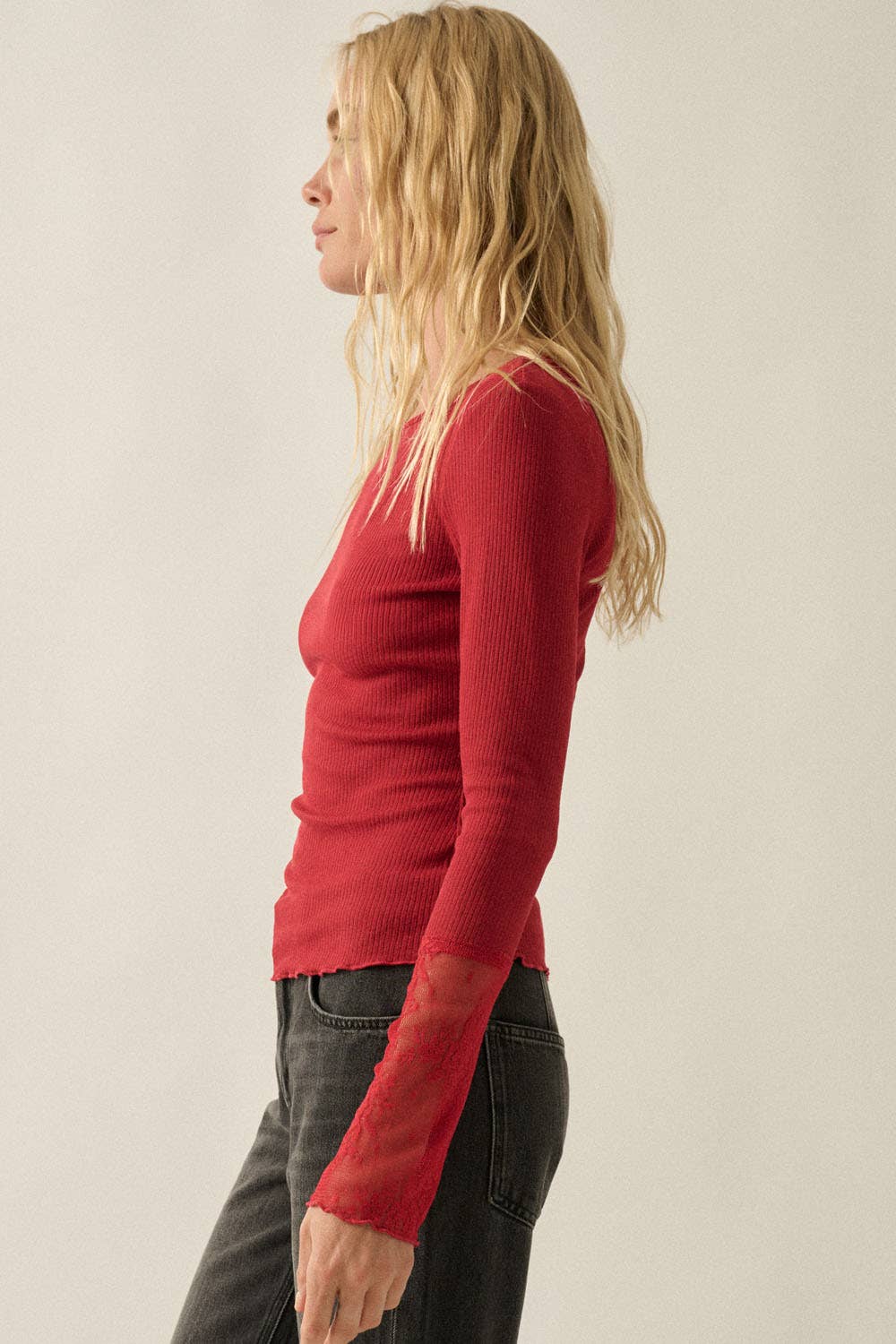 Allie Top Red