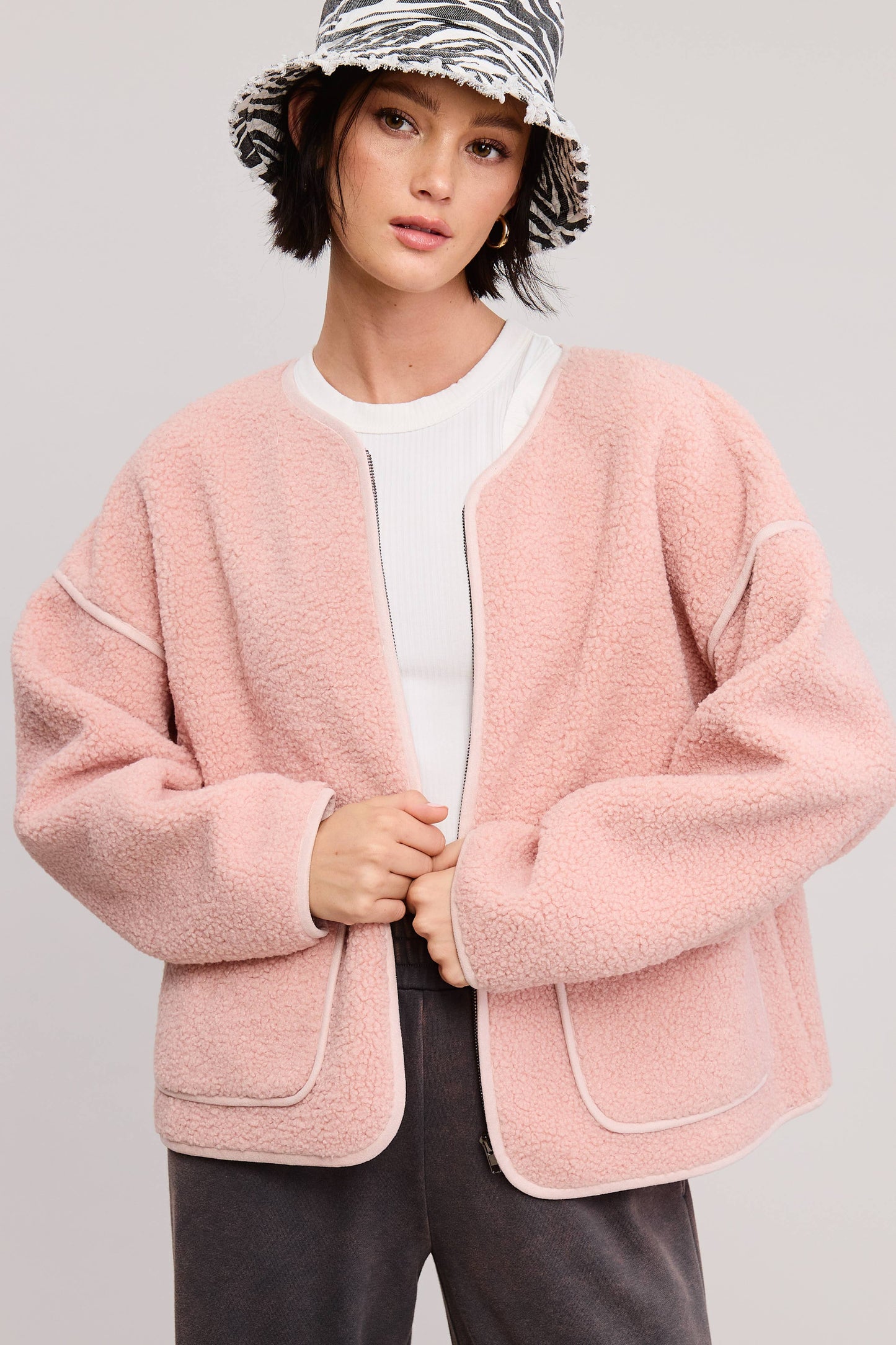 Milena Sherpa Jacket