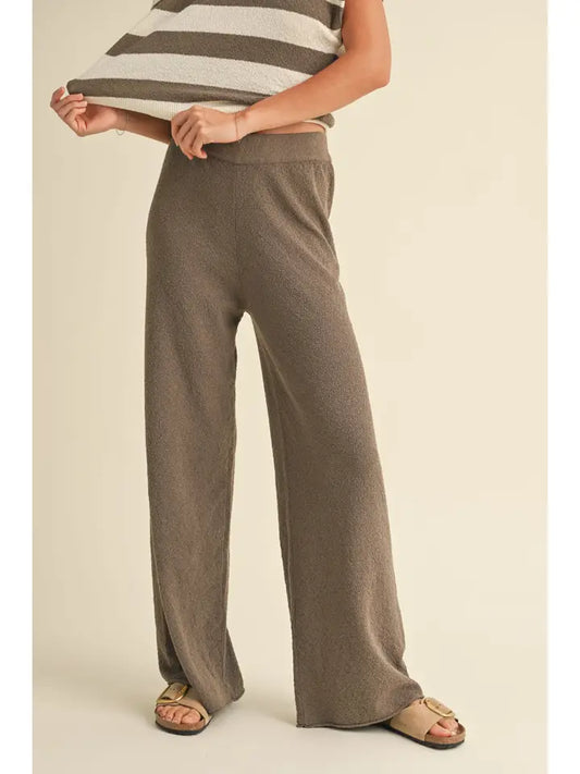 Karli Knit Pants Mocha