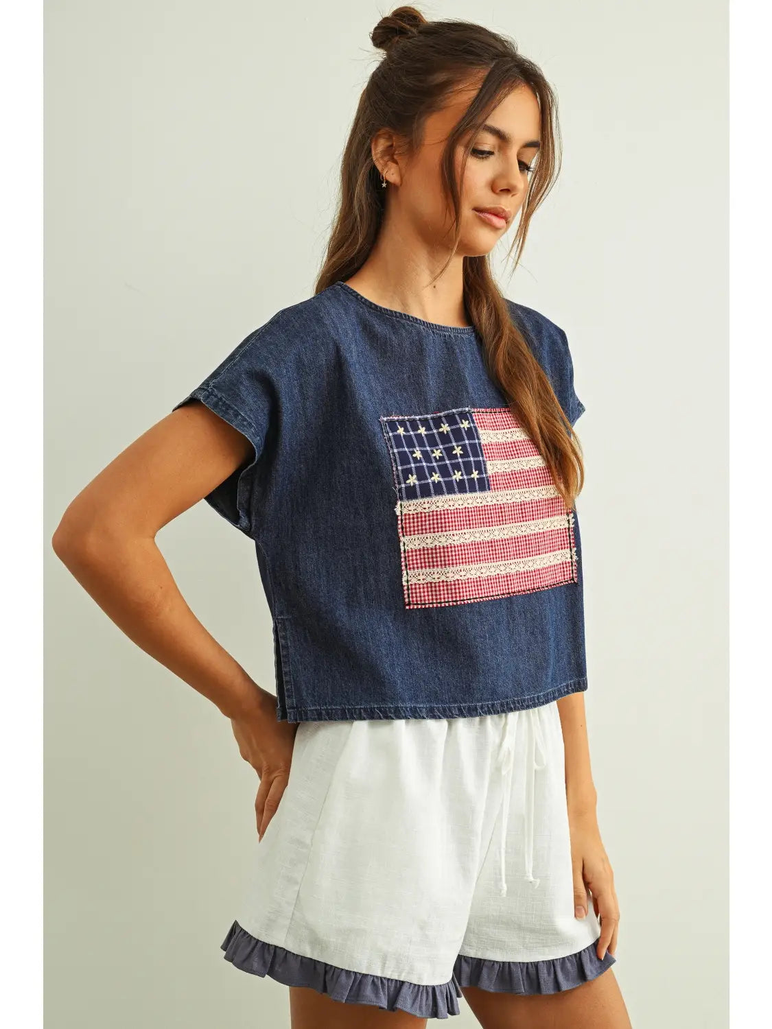 Flag Patch Top
