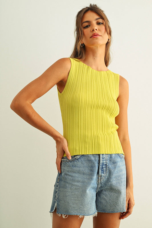 Hannah Top Lime