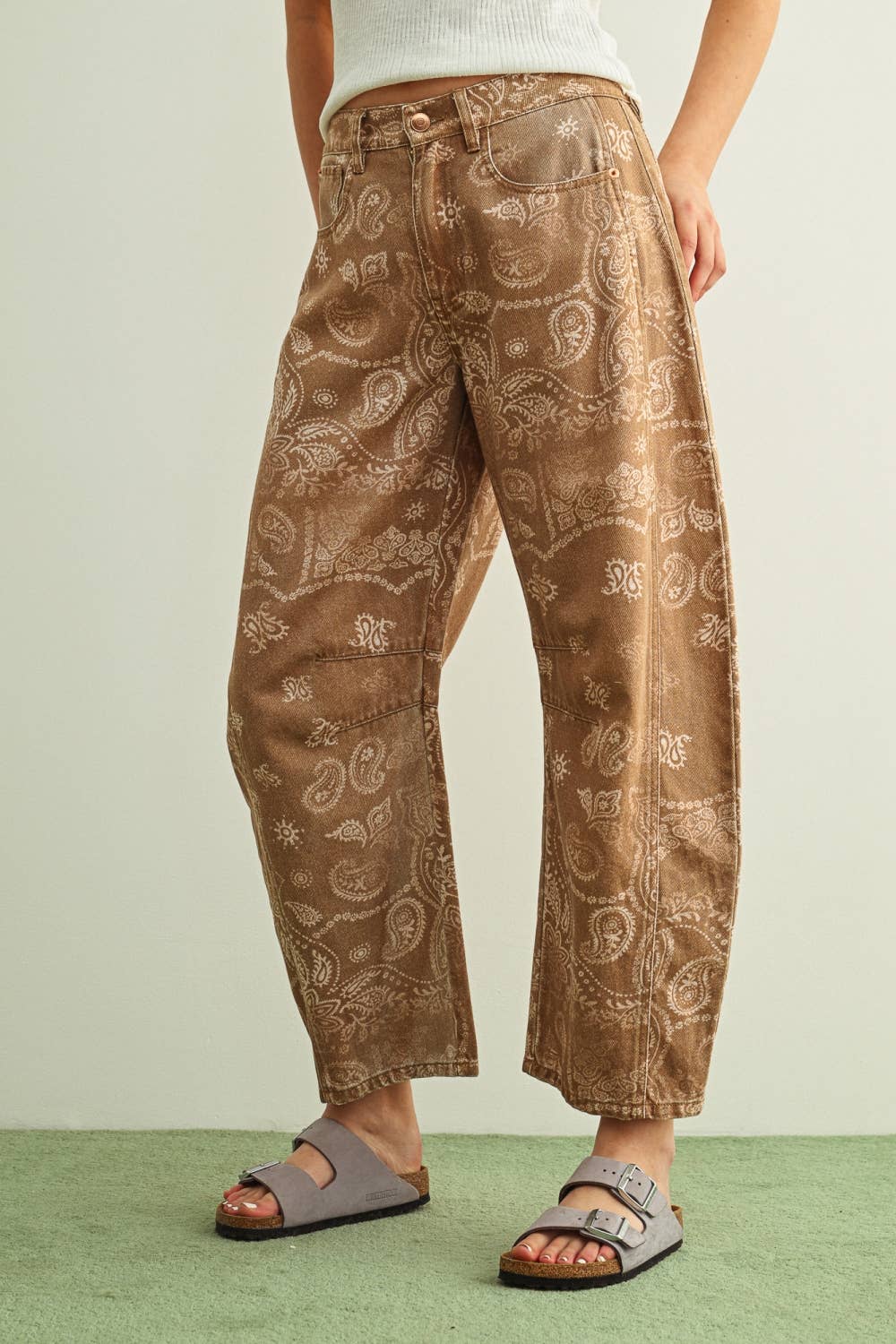 Paislee Barrel Pant