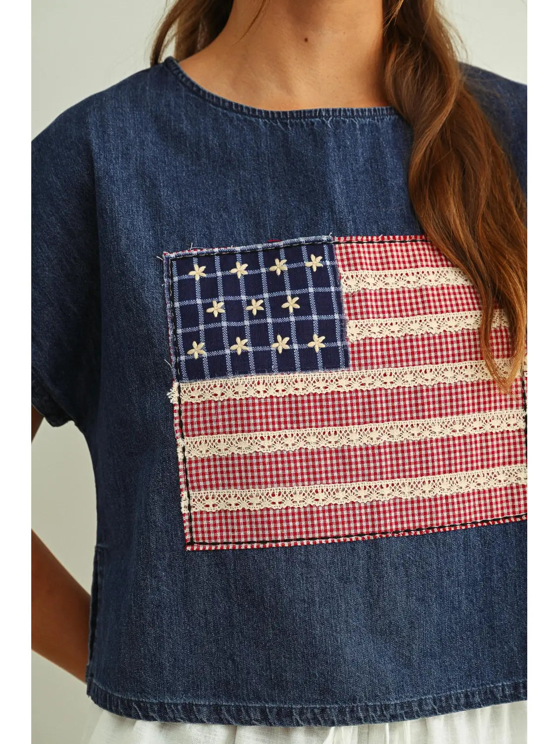 Flag Patch Top