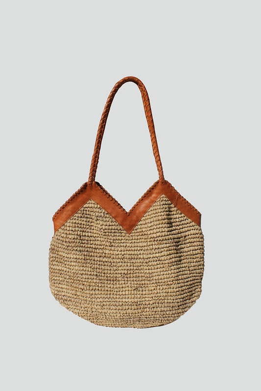 Senala Raffia Tote