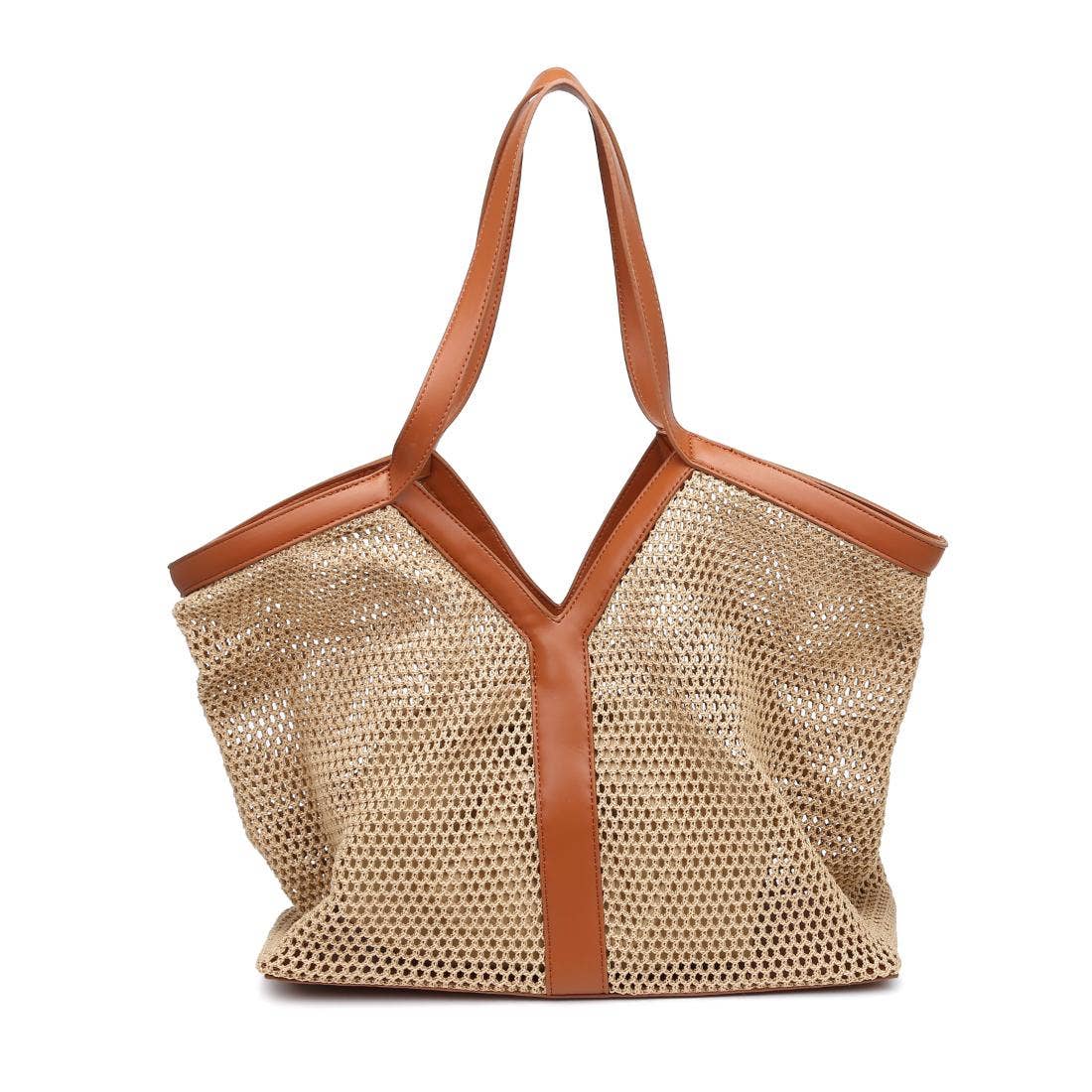 Nanette Tote: Natural Tan