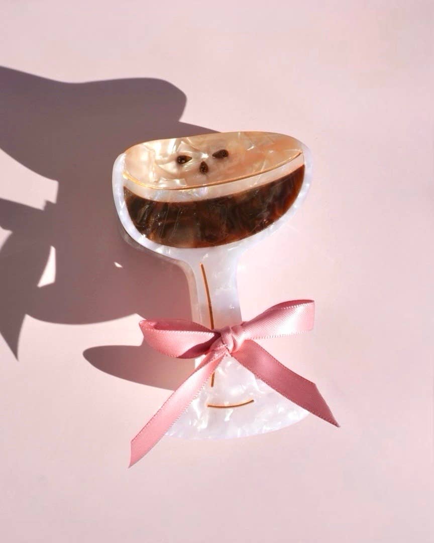 Espresso Martini Claw Clip