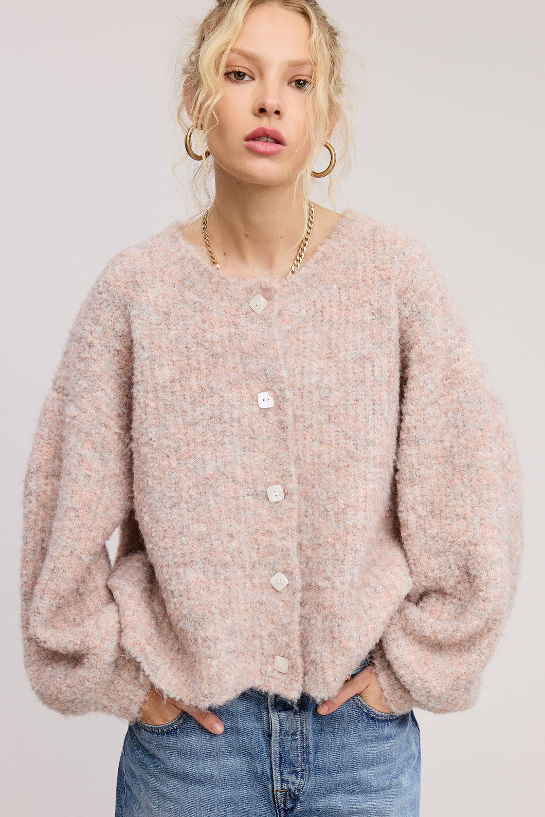 Piper Cardigan Blush