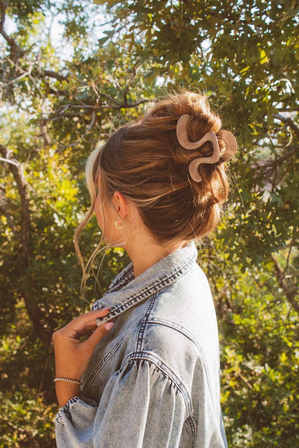 Swirl Claw Clip