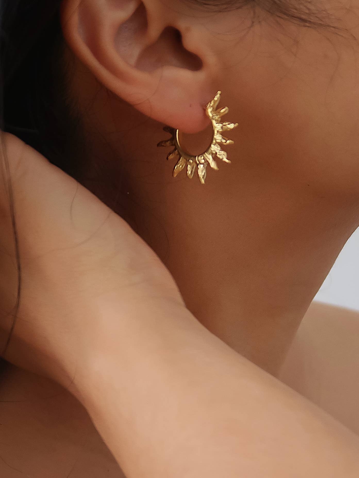 Sunburst Hoops