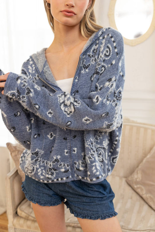 Juniper Zip Up Cardigan