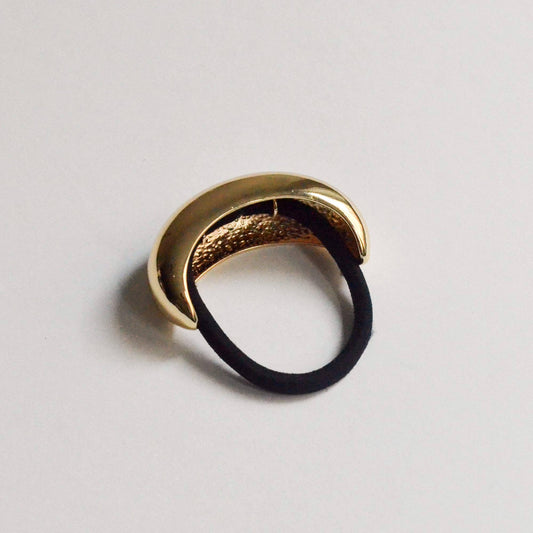Izzy Crescent Hair Tie Gold