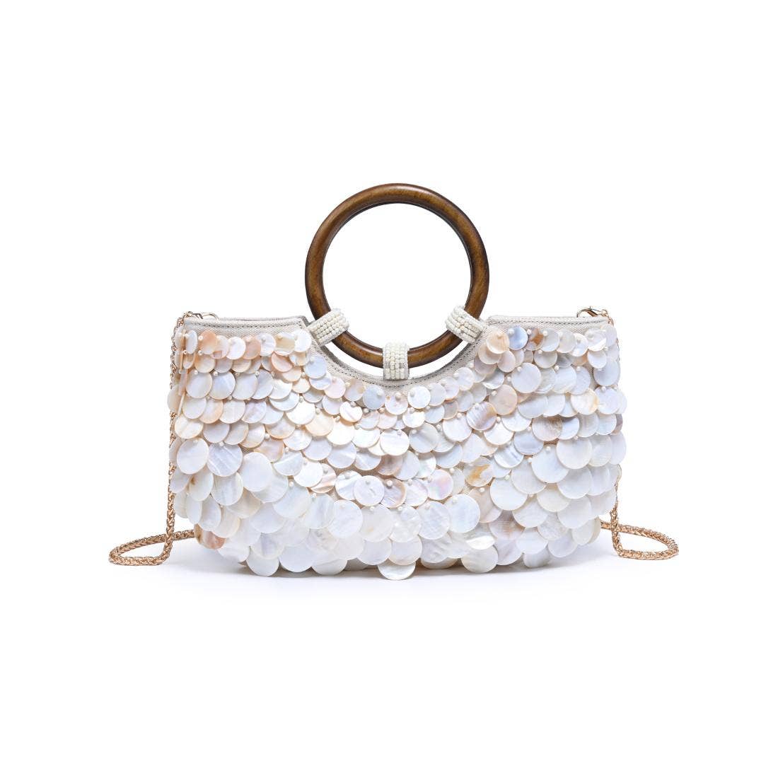 Scarlett Shell Bag Ivory