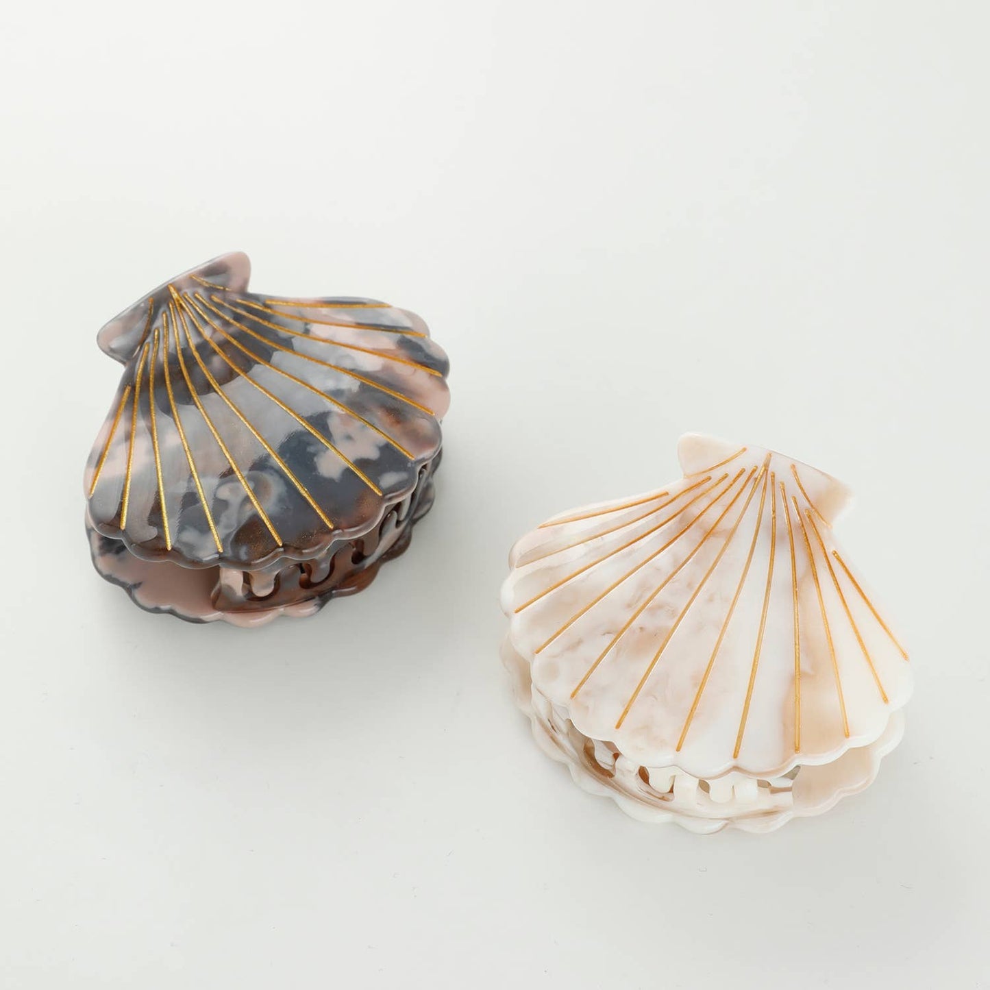 Seashell Claw Clip Ast.