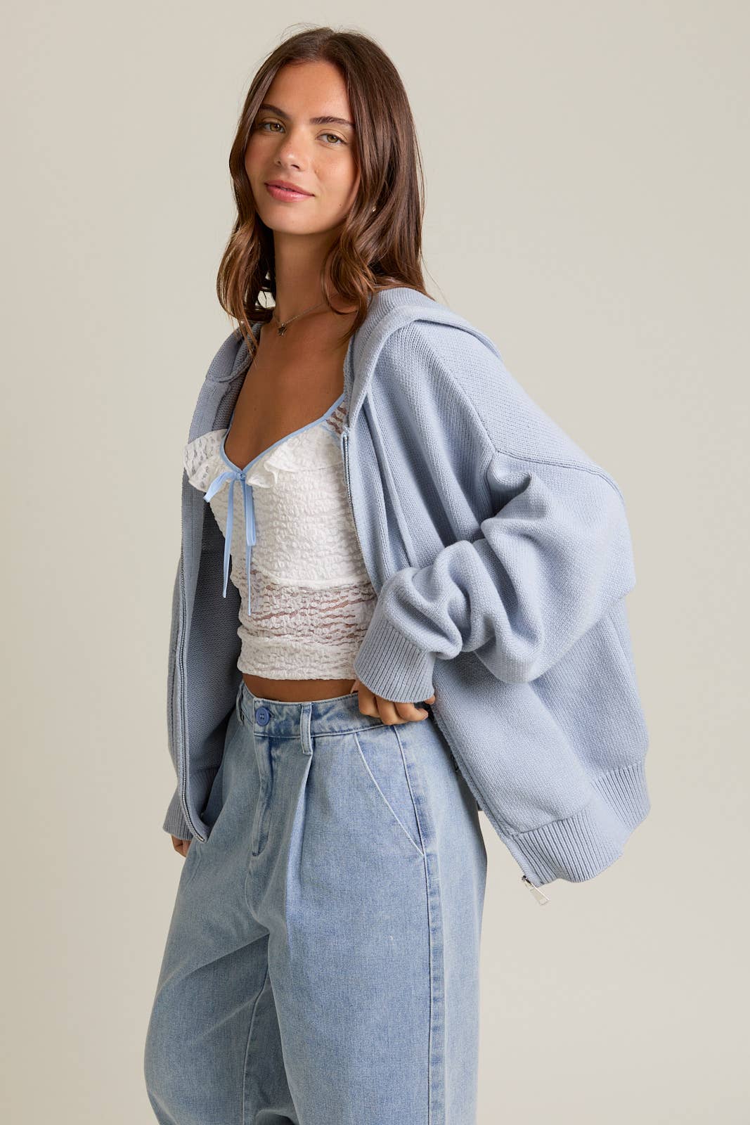 Carlie Zip Up