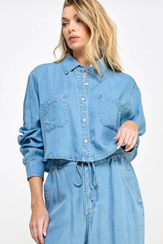 Frankie Denim Top