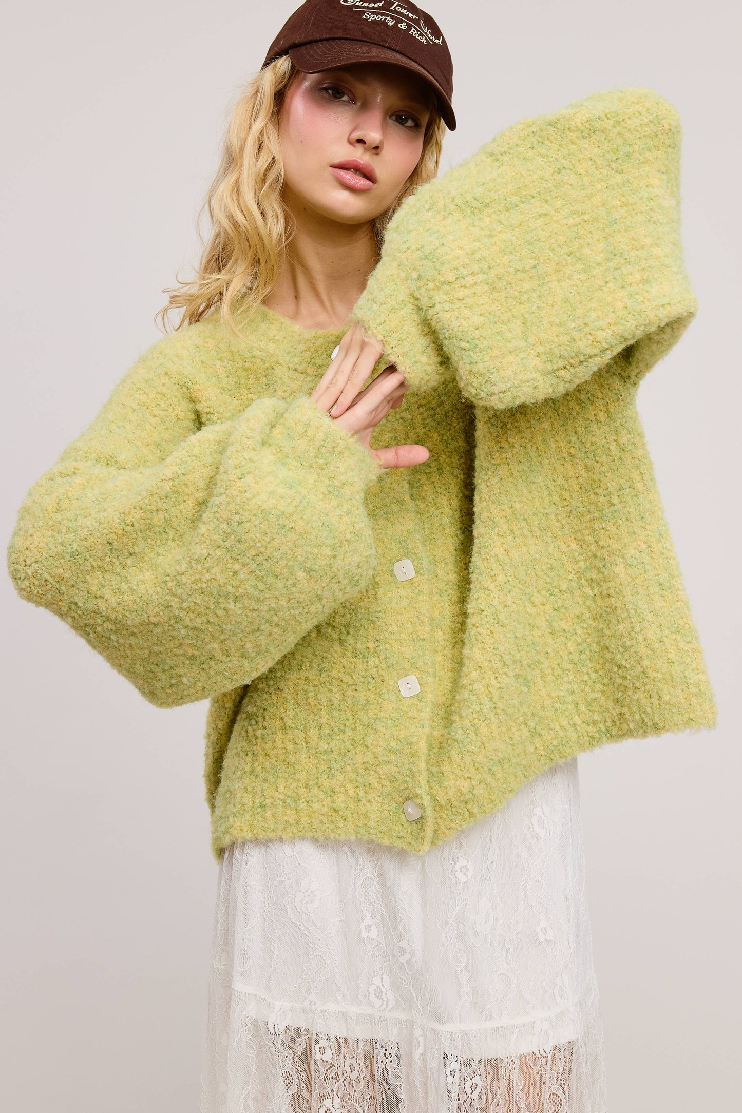 Piper Cardigan Melon