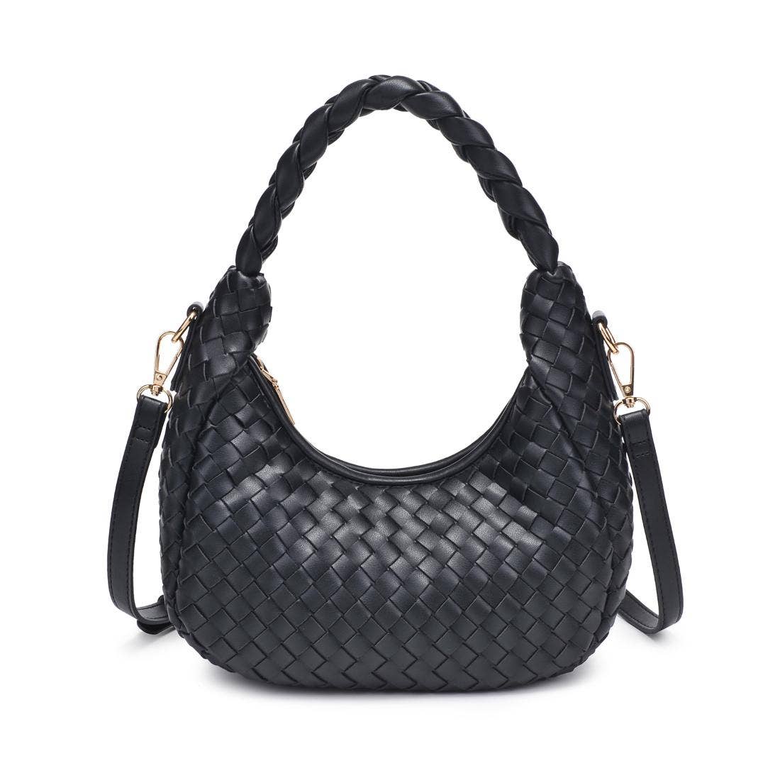 Laken Woven Shoulder Black