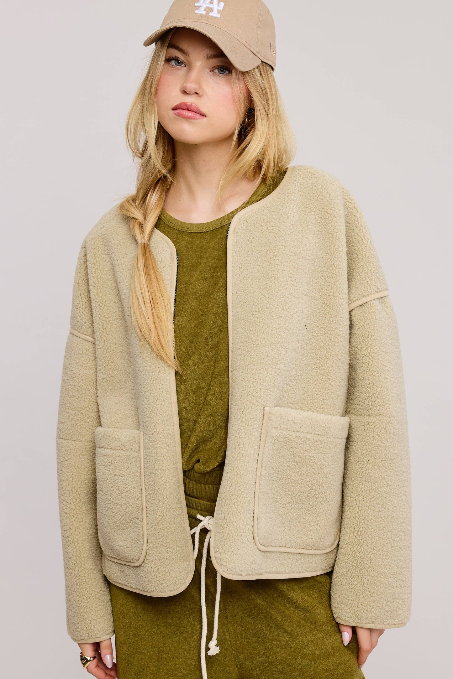 Milena Sherpa Jacket