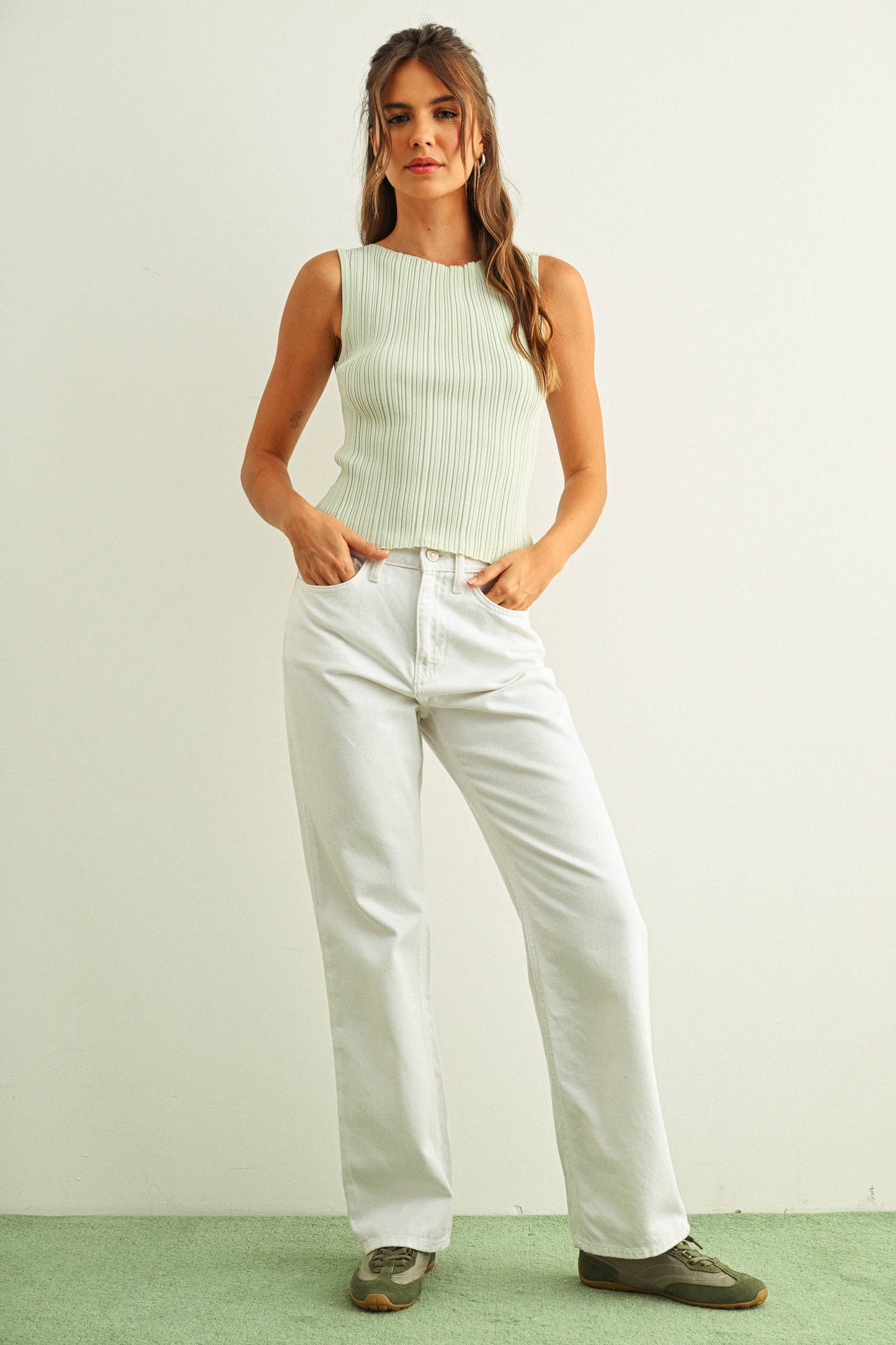 Hannah Top Mint