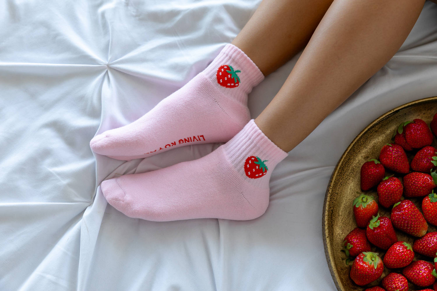 Ankle Socks Strawberry