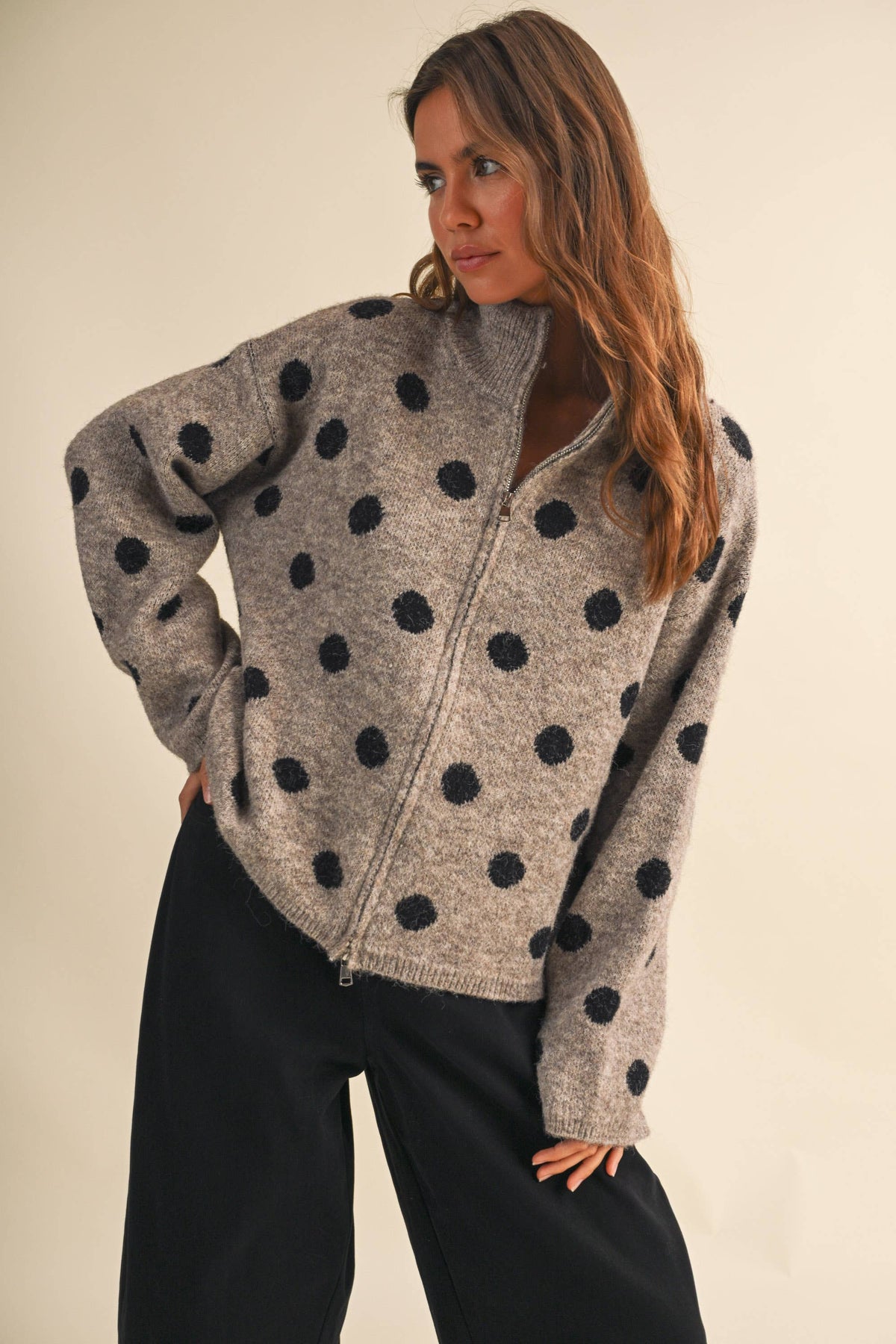 Tucker Knit Jacket