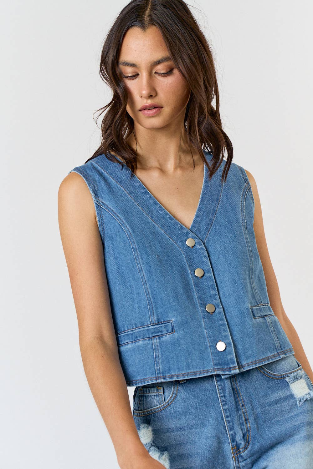 Mandy Denim Vest