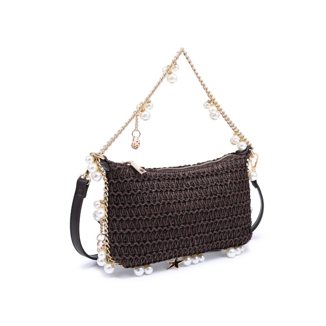 Steph Seashell Bag Chocolate