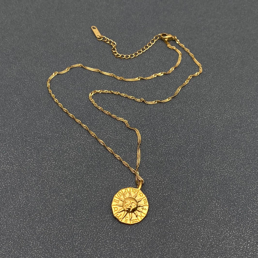 Zodiac Sun Necklace