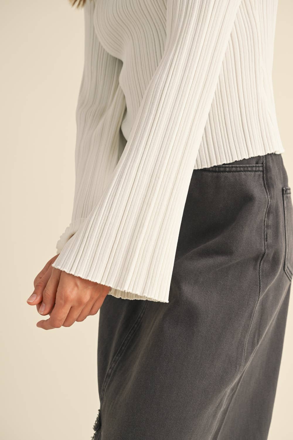 Emma Top Off White