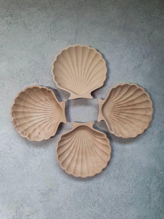 Shell Trinket Dish Latte