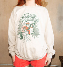 Load image into Gallery viewer, Christmas Howdy Thrifted Sweatshirt
